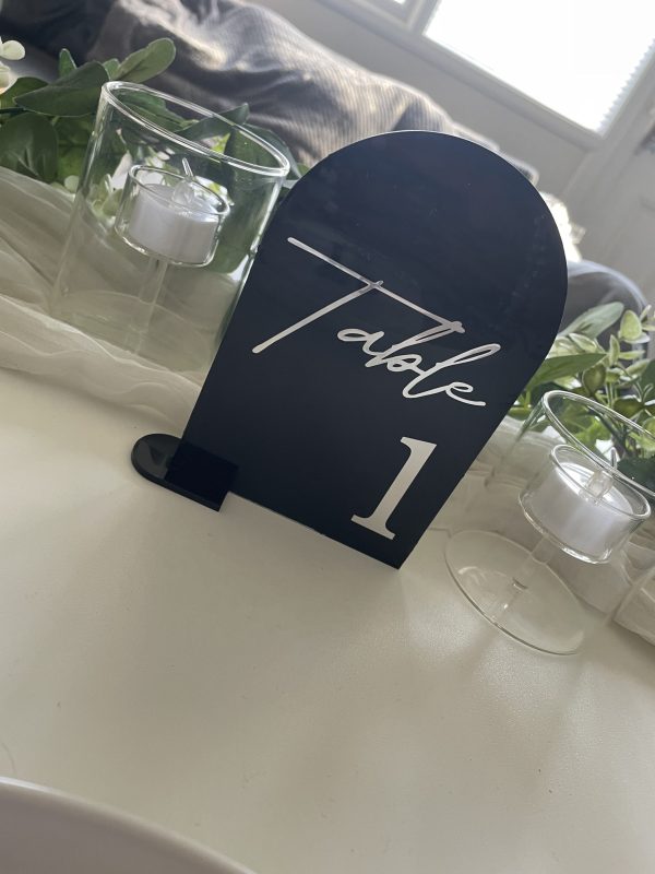 Table Numbers