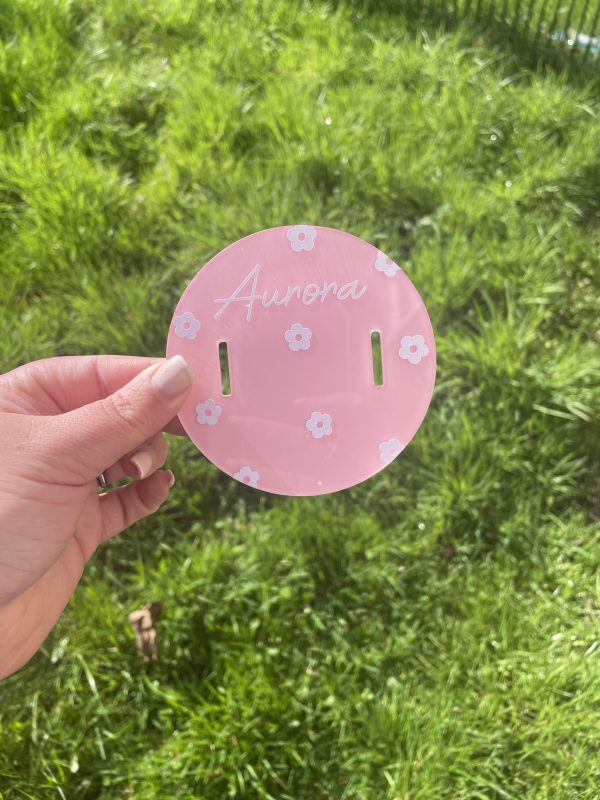 Baby Birth Bracelet Plaque